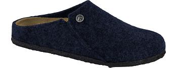 Dětské Zermatt Birkenstock Wool Felt Narrow Tmavě Blankyt | CZ 102GSO